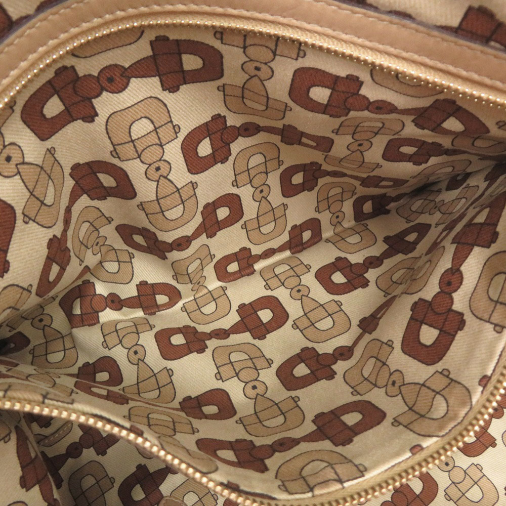 GUCCI Authentic Cream Leather Tote Bag - Picture 7 of 10